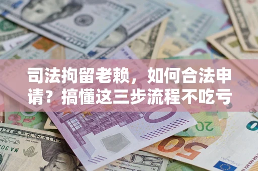 北京司法拘留老赖，如何合法申请？搞懂这三步流程不吃亏！