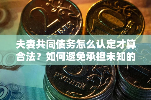 北京夫妻共同债务怎么认定才算合法？如何避免承担未知的债务风险？